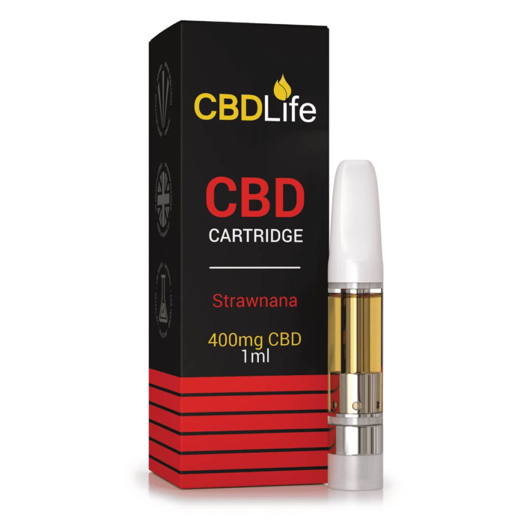 CBDLife 400mg Vape Cartridge - TOPS CBD Shop UK