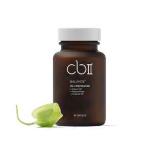 CBII Balance CBD Capsules With Vitamin B3