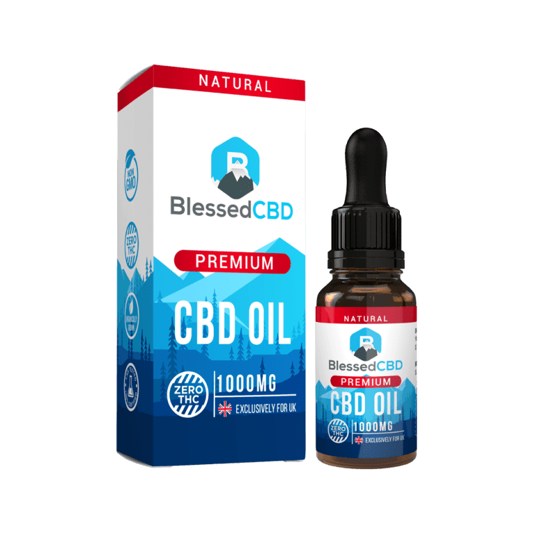 Blessed CBD Broad Spectrum 1000mg CBD Oil Drops