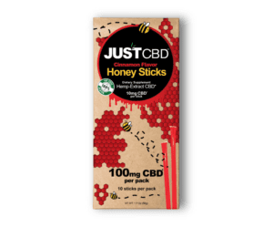 CBD Honey Sticks Cinnamon 10 Pack