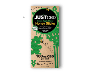 CBD Honey Sticks Green Apple 10 Pack