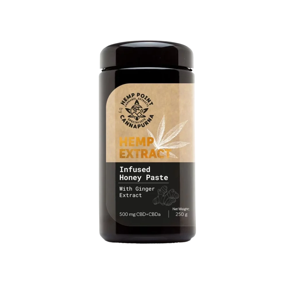 CBD INFUSED HONEY WITH GINGER EXTRACT 250G